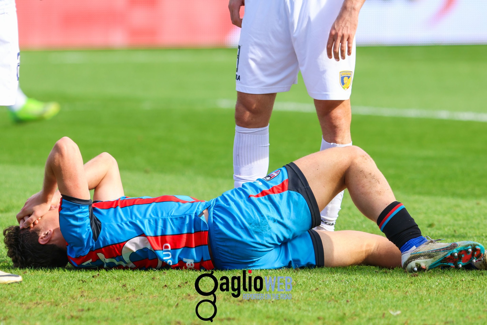 Lunetta dolorante in Catani 3-1 Giugliano