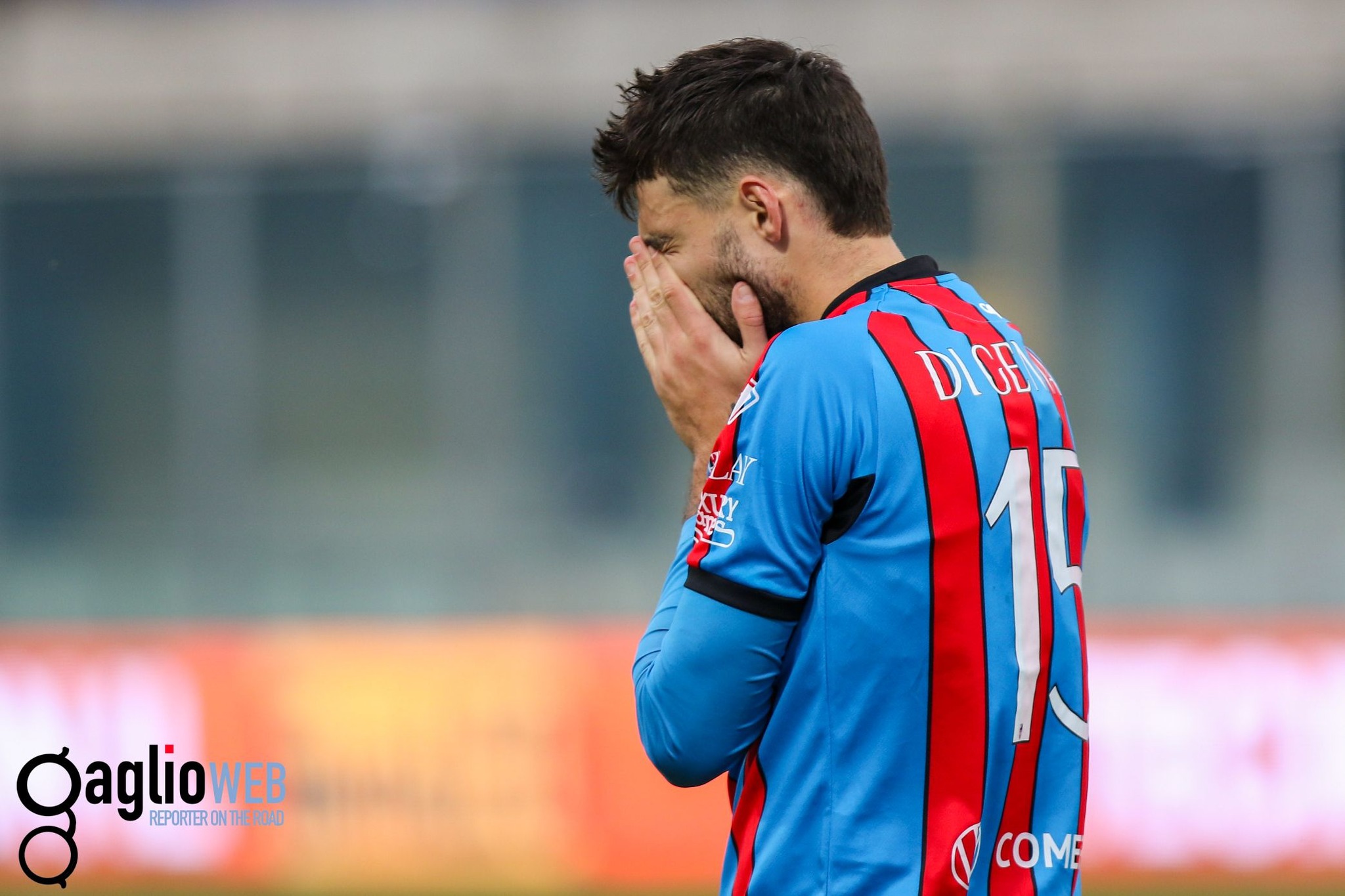Matteo Di Gennaro torna in campo in Catania 1-1 Foggia dop l'infortunio di dicembre