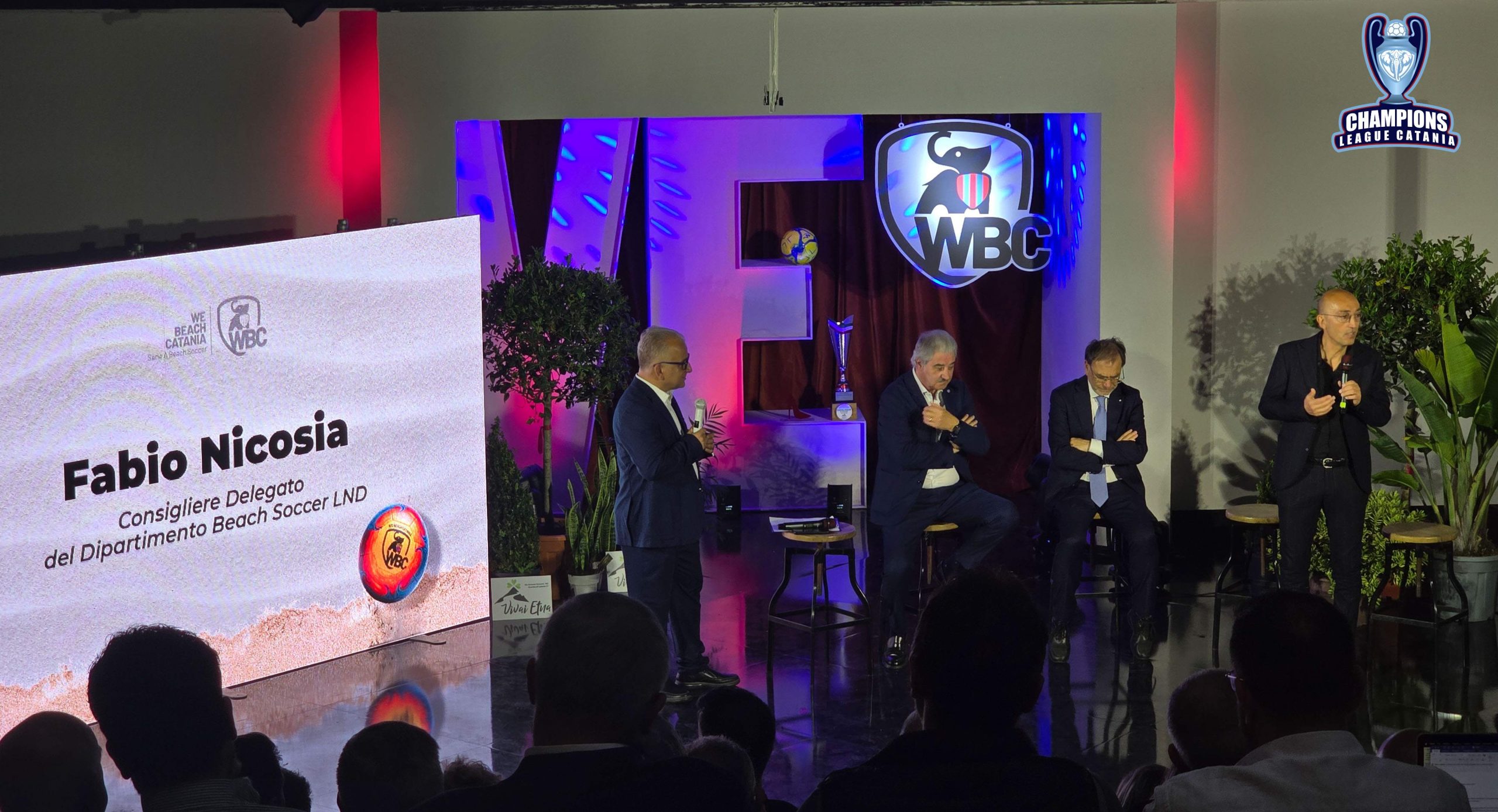 Sport, Beach Soccer: Presentato il We Beach Catania 2026 alle Ciminiere.