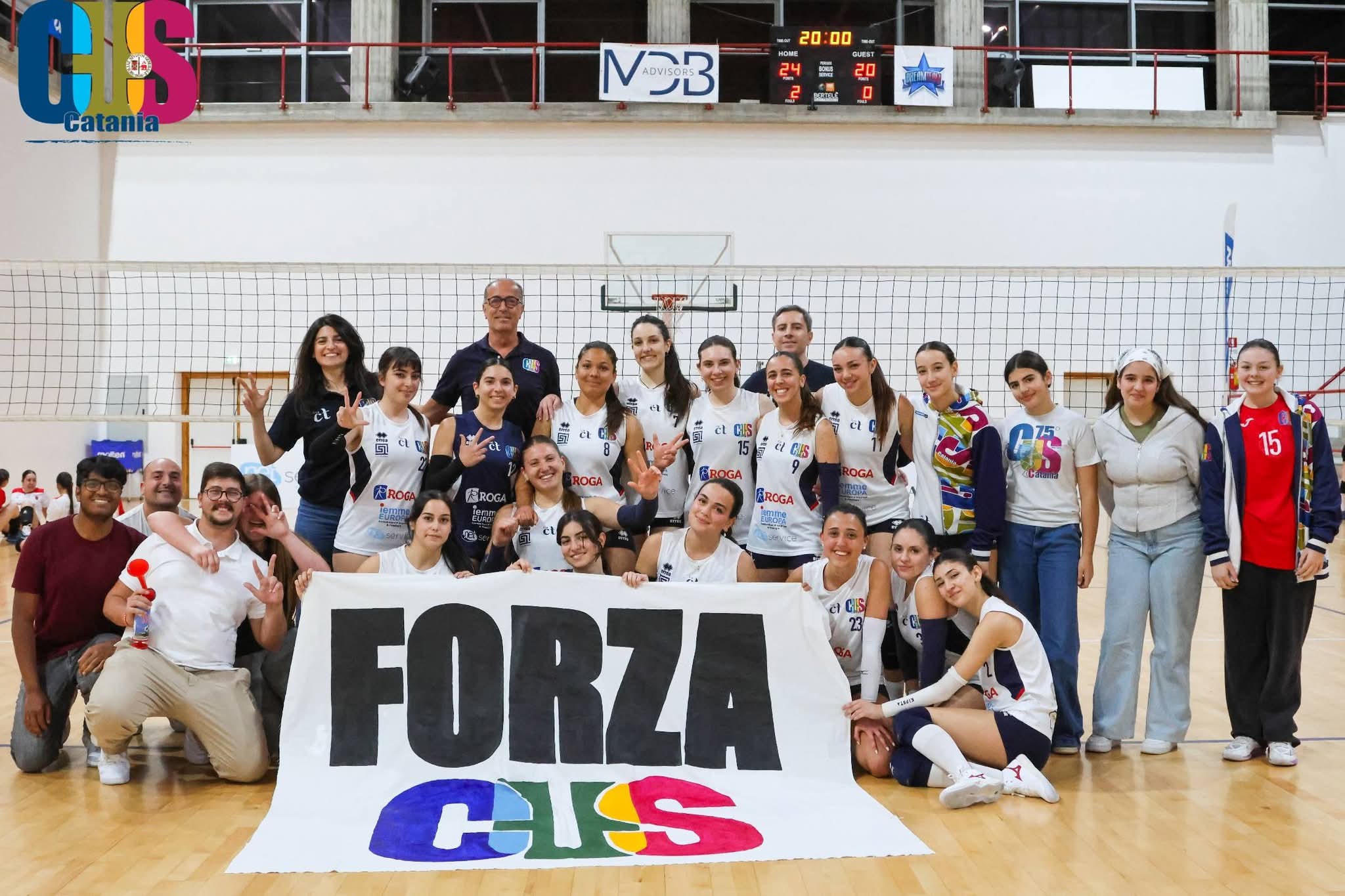 Sport, Pallavolo: Il Cus Catania Volley vola in semifinale: Agira ko 3-0.