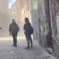 Cronaca, Catania: Incendio in un’abitazione di San Berillo Vecchio, una donna estratta dalle fiamme.