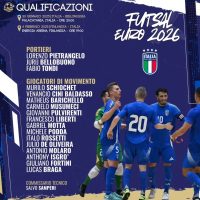 Sport, Futsal| La Nazionale Italiana al PalaCatania contro la Bielorussia giovedì 30 gennaio.
