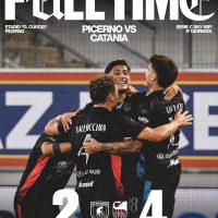 Picerno-Catania 2-4: poker rossazzurro al Curcio, il Catania rialza la testa.