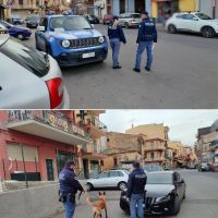 Cronaca, Militello Val di Catania: Controlli della Polizia di Stato in paese.