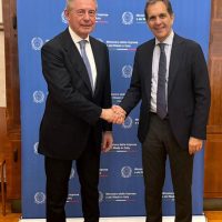Prima Pagina, Catania: Il sindaco Trantino incontra a Roma il Ministro Urso per altri investimenti produttivi a Catania.
