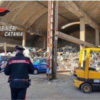 Cronaca, Catania, Quartiere San Cristoforo (CT):Gestione di rifiuti non autorizzata, riceveva decine di tonnellate di rifiuti da parte di privati cittadini.