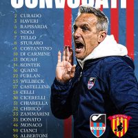 Calcio, Serie C: Ventitré rossazzurri a disposizione di Mister Zeoli in vista di Catania-Benevento.