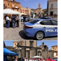 Attualità, Adrano (CT): Iniziativa di prossimità della Polizia di Stato per sensibilizzare i cittadini sui valori della legalità.