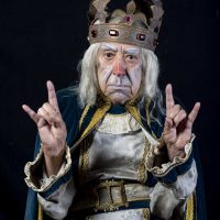 Un momento dello Spettacolo Teatrale "Pipino Il Breve", protagonista Tuccio Musumeci