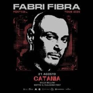 Concerti, Catania: Fabri Fibra accende Villa Bellini: “Festival Tour 2025” arriva stasera a Catania.